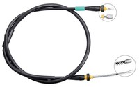 F.Becker_Line Handbremsseil Trommelbremse Rechts (11711625) FüR Renault Clio IV
