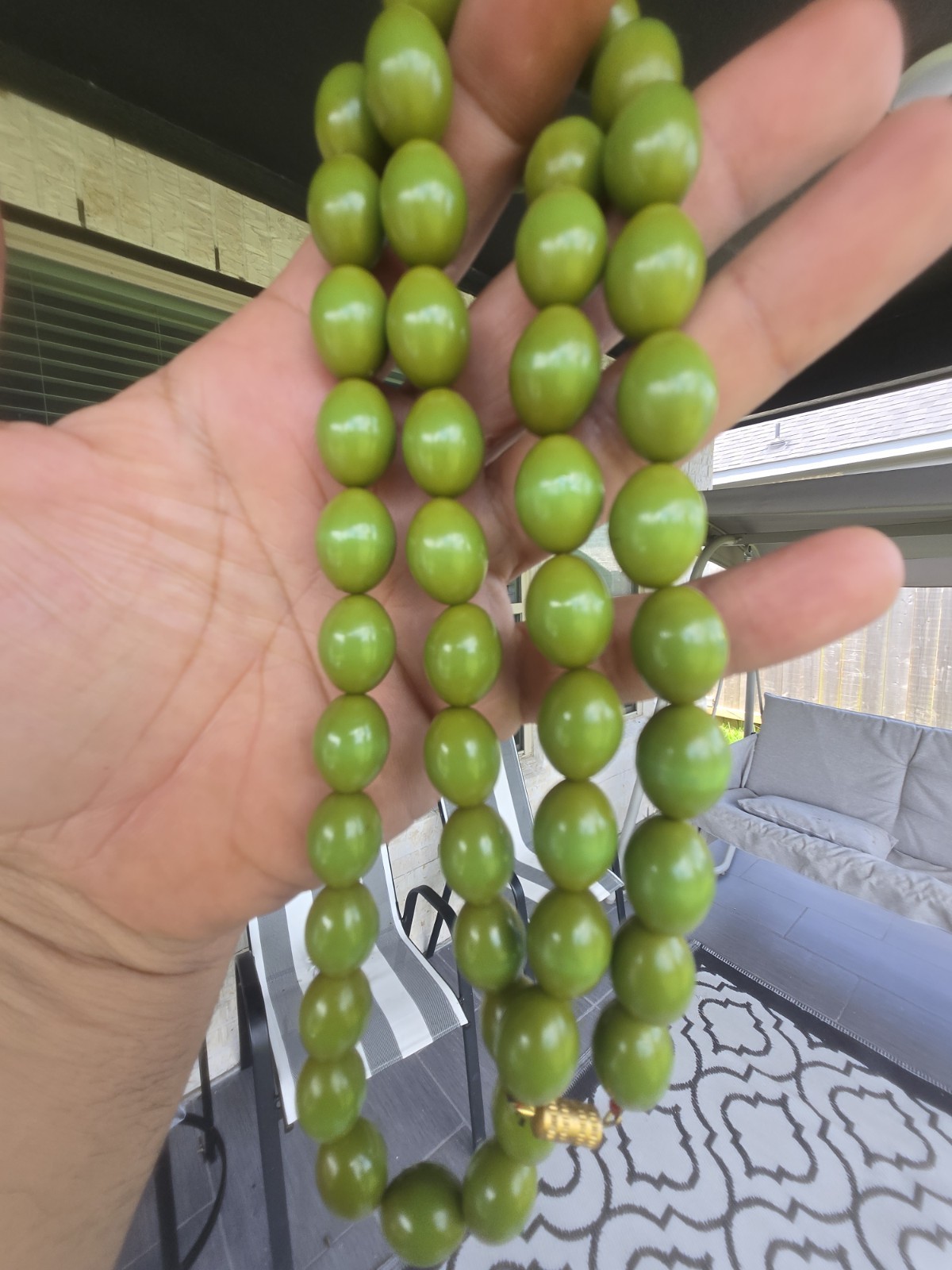 bakelite necklace