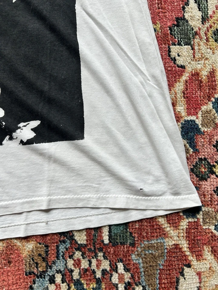 Vintage 80s The Smiths Band T-shirt XL Single Stitch Rare Morrissey Johnny Marr - Image 4 of 4