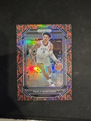 2023-24 Panini Prizm Draft Picks PAOLO BANCHERO Snakeskin SSP Magic 2nd Year