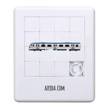 'Electric Train' Sliding Puzzle (PZ00040610)