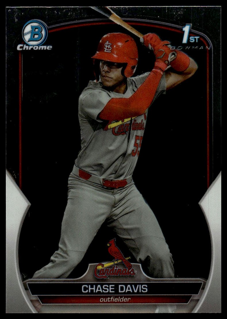 2023 Bowman Draft #BDC-48 Chase Davis Chrome 1st Bowman