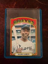 2021 Topps Heritage - 1972 Die-Cuts Hank Aaron #72DC-20