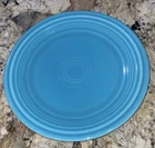 Vtg 1936-1969 Original Turquoise 9.5 inch Fiestaware Plate HLC discontinued
