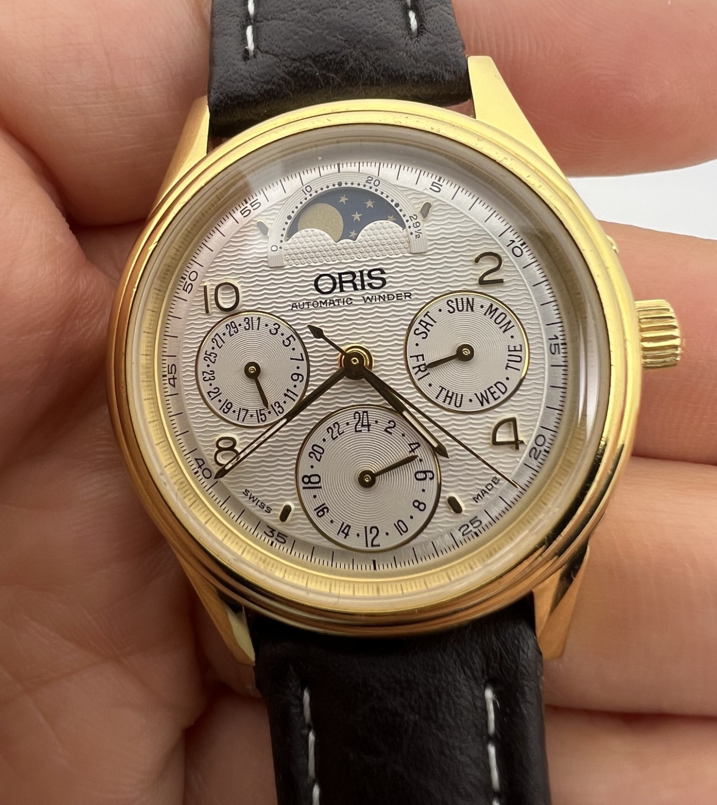 ORIS COMPLICATION AUTOMATIC MOON PHASE REF  7433B… - image 5