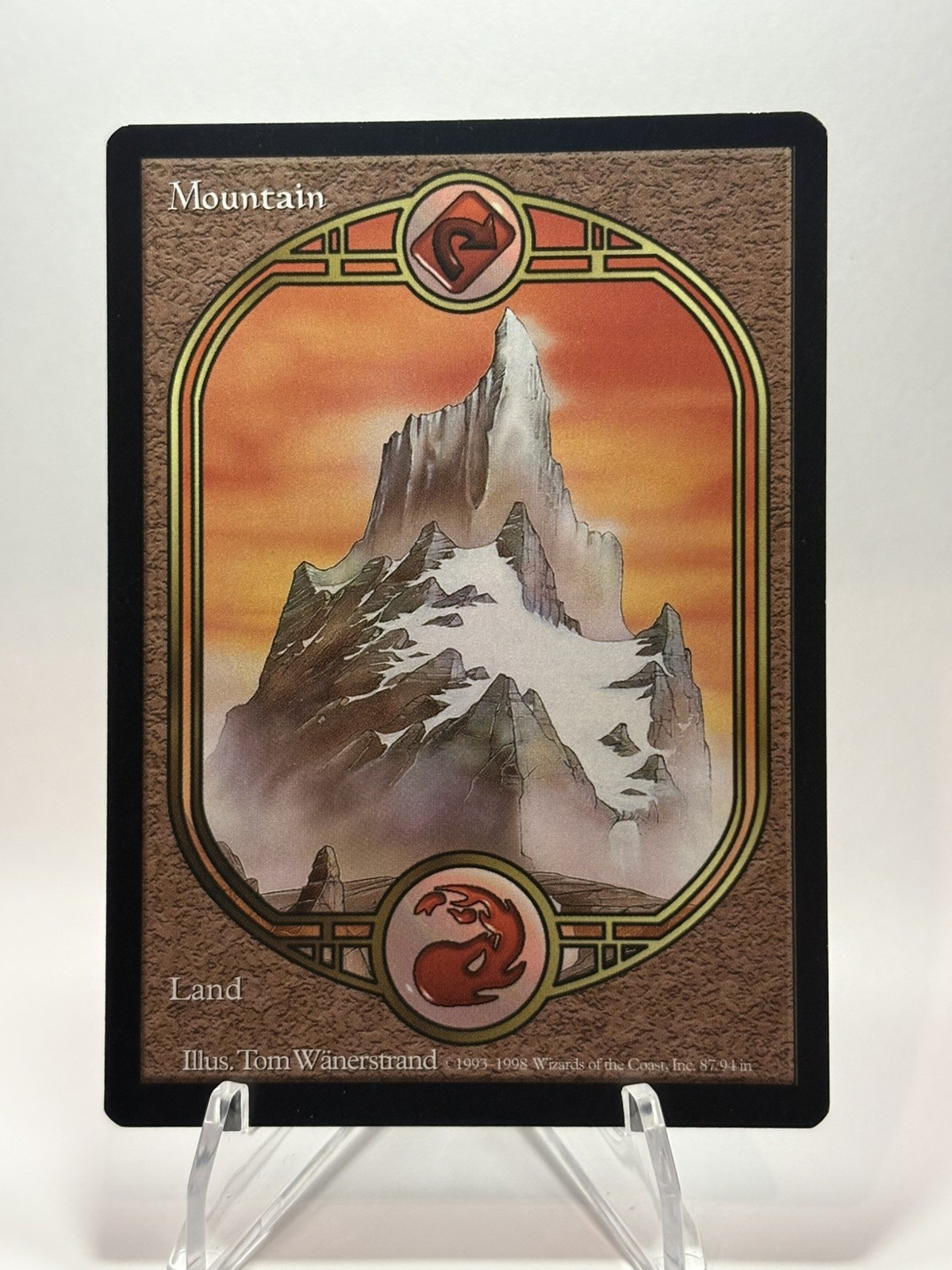 Mountain Magic The Gathering Unglued Regular NM