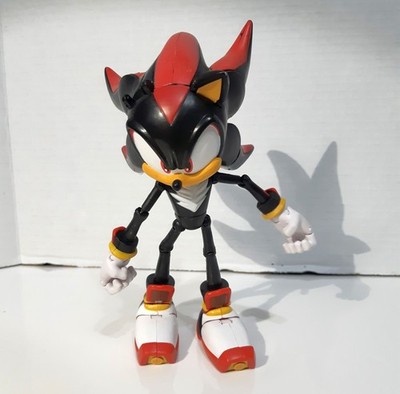 Shadow The Hedgehog Jazwares Sonic Super Posers 7'' Articulate Action Figure READ