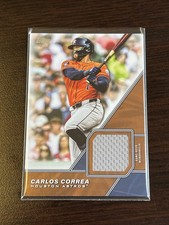 Topps 2026 Series 1 Carlos Correa Major League Material Relic #MLM-CCO Astros