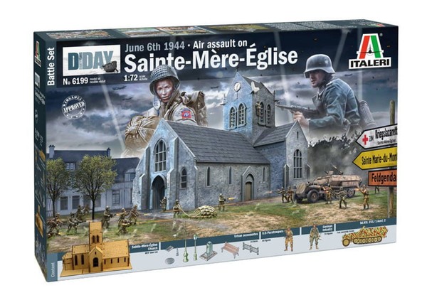 Battle Of Normandy Sainte-Mere-Eglise 6 June 1944 / 1:72 - Italeri 6199-image