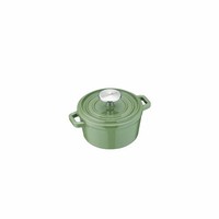 Berndes B.Iron Serviertopf Topf Kochtopf Induktionsgeeignet Gusseisen GrüN Ø14Cm