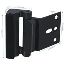 Home Security Door Lock / Childproof Guardian Reinforcement 2 Pack New