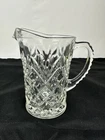 VTG. Anchor Hocking Clear Pressed Glass Pineapple Milk/Creamer Small Pitcher