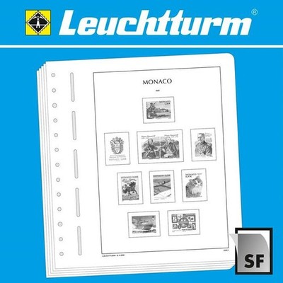 Leuchtturm Monaco 2023 Vordrucke SF 371782 Neuware
