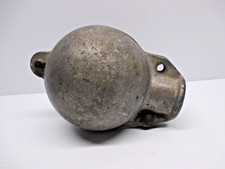 LARGE ALUMINUM BALL MUFFLER FOR FLEX HOSE 4" DIAMETER POSSIBLY MAYTAG