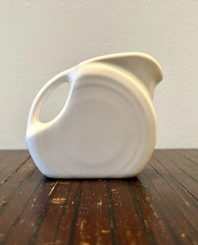 Fiesta Mini Disc Pitcher White