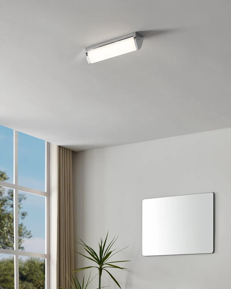 94712 Specchio Luce, Integrato, Argento - Immagine 3 di 4