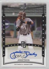 2014 Leaf Perfect Game Showcase Auto Black Jonah Davis #A-JD2 Auto n1u