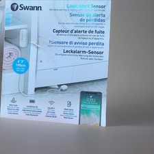 Swann Leak Alert Sensor - White - Detect Leaks Mobile Alert Brand New (LOT OF 3)