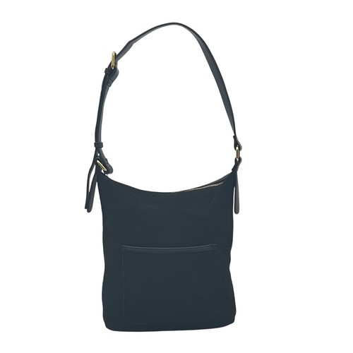 MMS Brands Black Suede Crossbody Shoulder Bag