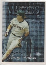 1997 Topps Finest Uncommon - Silver Embossed Refractor Larry Walker #106 HOF 2r5