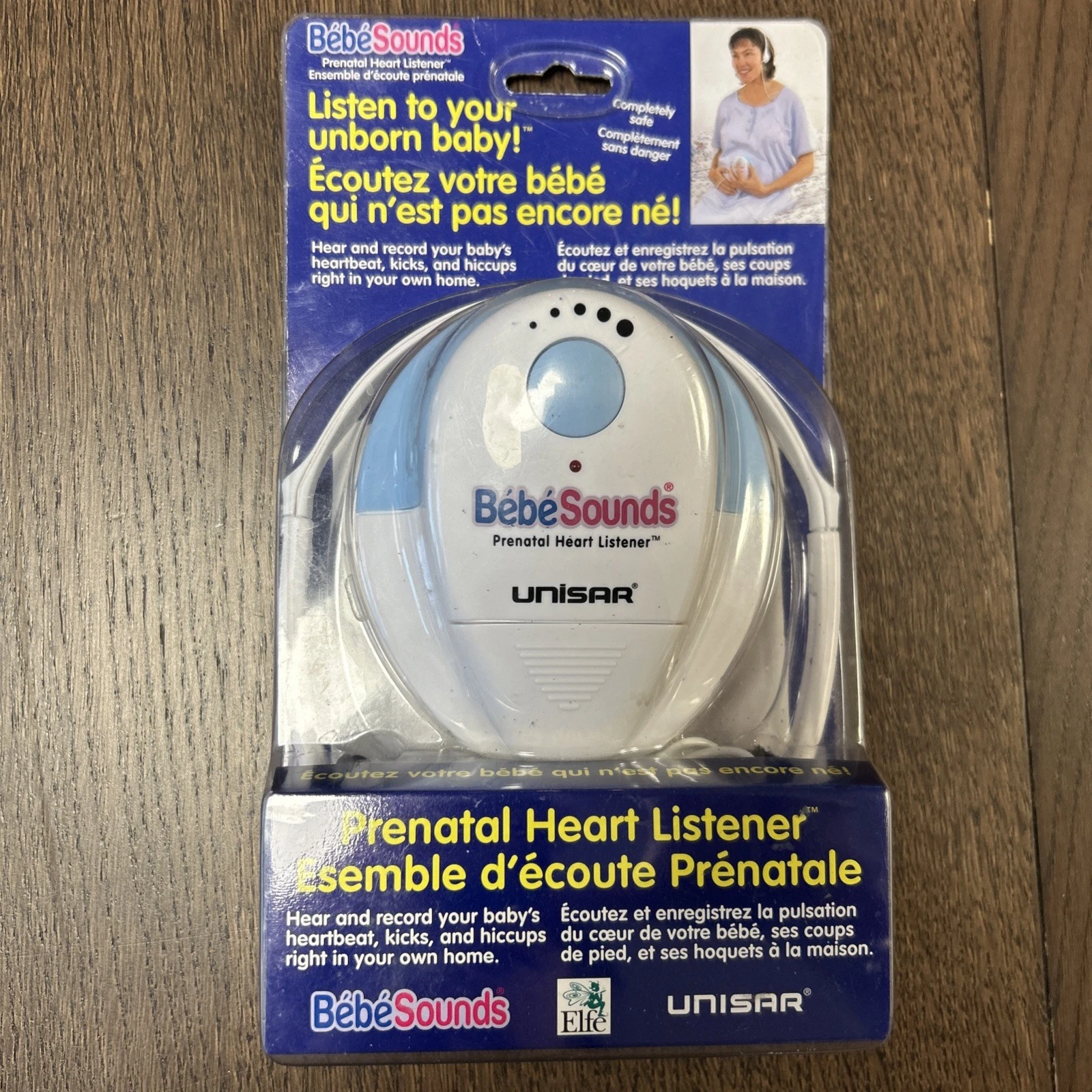 VTG Bebe Sounds Prenatal Heart Listener 2000 New In Box