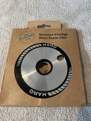 Haro BMX Team Disk Kettenblatt 25T Schwarz Weiß 