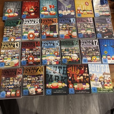 South Park Season 1-23 Specials und Film DVD Collectors Edition Alle Auf Deutsch