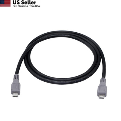 CERRXIAN USB Micro Male to OTG Adapter Cable (1m) 3.2 feet, Black 