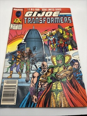G.I. Joe and the Transformers #4 (Marvel Comics April 1987)