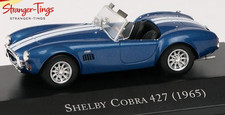 Shelby Cobra 427 1965 Blue White Stripes 1:43 American Car Collection Diecast