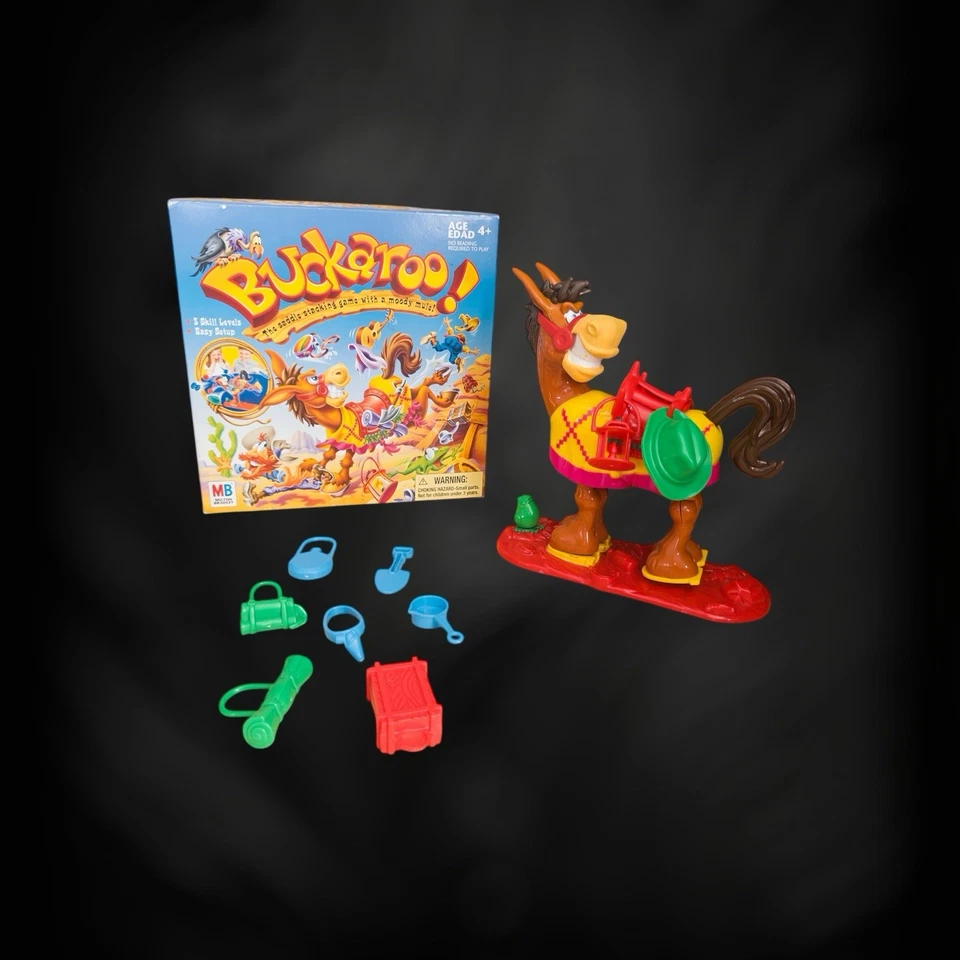 Vintage 2004 BUCKAROO! Interactive Board Game 99.9% Complete TESTED Working! - Image 2 of 4