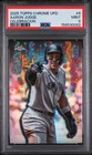 AARON JUDGE 2025 Topps Chrome Update CELEBRACION Case Hit SSP PSA 9 Mint