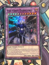 Der Erste Dunkellord ROTD-DE040 Yugioh Karte Erstauflage