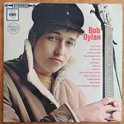 Bob Dylan: same, s/t, CBS UK 1964, flipback sleeve, NM/NM