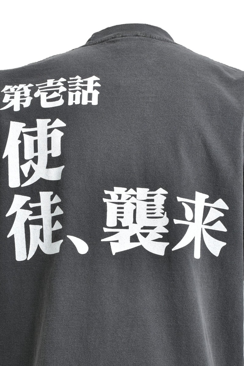 EVANGELION 0001 T-SHIRT ANGEL ATTACK Black EVANGELION:95 Japan