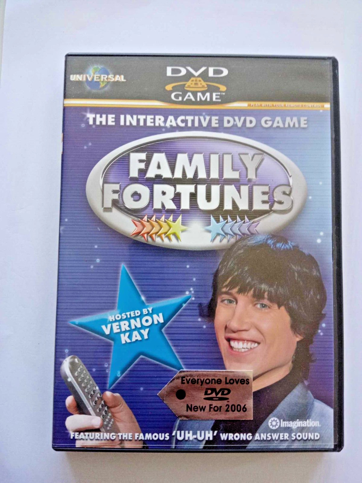 Family Fortunes - Interactive DVD Game Vernon Kay 2006 Scores x2 Free UK Postage