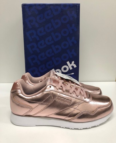 Reebok Women Royal Glide LX Fashion Sneaker CN3122 cushioned foot bed -Rose Gold - Picture 3 of 7