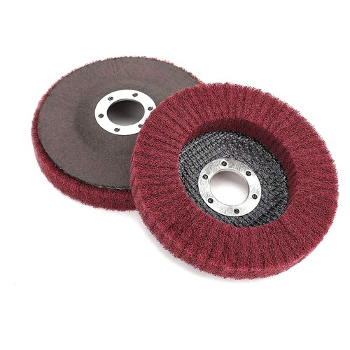 5PCS 4-1/2" Nylon Flap Disc Metal Polishing Wheel Scouring Pad for Grinder 4.5in - Picture 6 of 6