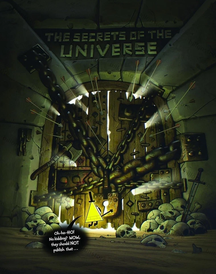 The Book of Bill Gravity Falls B&N Exclusive Edition Alex Hirsch Book Hardcover - Image 4 of 4