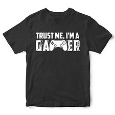 Boys Trust Me I'm A Gamer T Shirt Gaming Birthday Gift Idea For Son Video Games