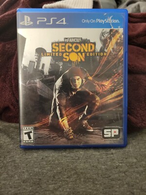 inFAMOUS Second Son Limited Edition Game for PlayStation 4 PS4 CIB