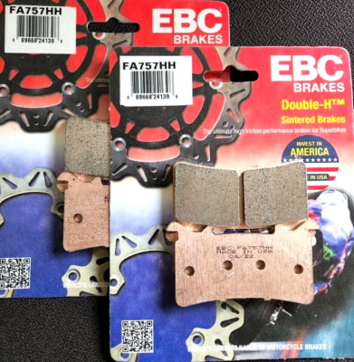 2 SETS 2021-2023 BMW M1000RR S1000RR EBC HH Front Brake Pads