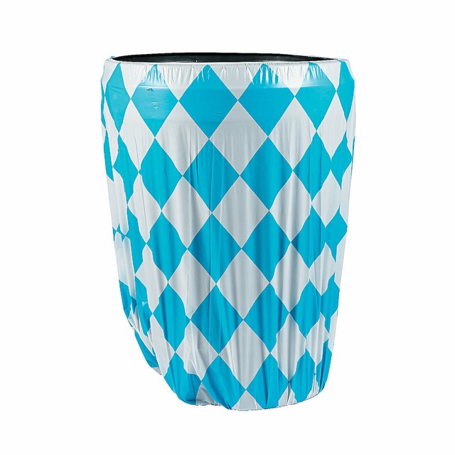 Oktoberfest Plastic Trash Can Cover Party Decor 1