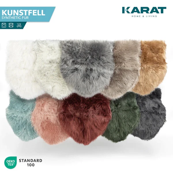 Nelly Flauschiges Dekofell - Kunstfell - Individuell einsetzbar - viele Farben - Bild 1 von 1