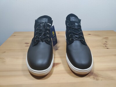 Polo Ralph Lauren Black Waterproof Sneaker Boot HydroGuard  display picture 3