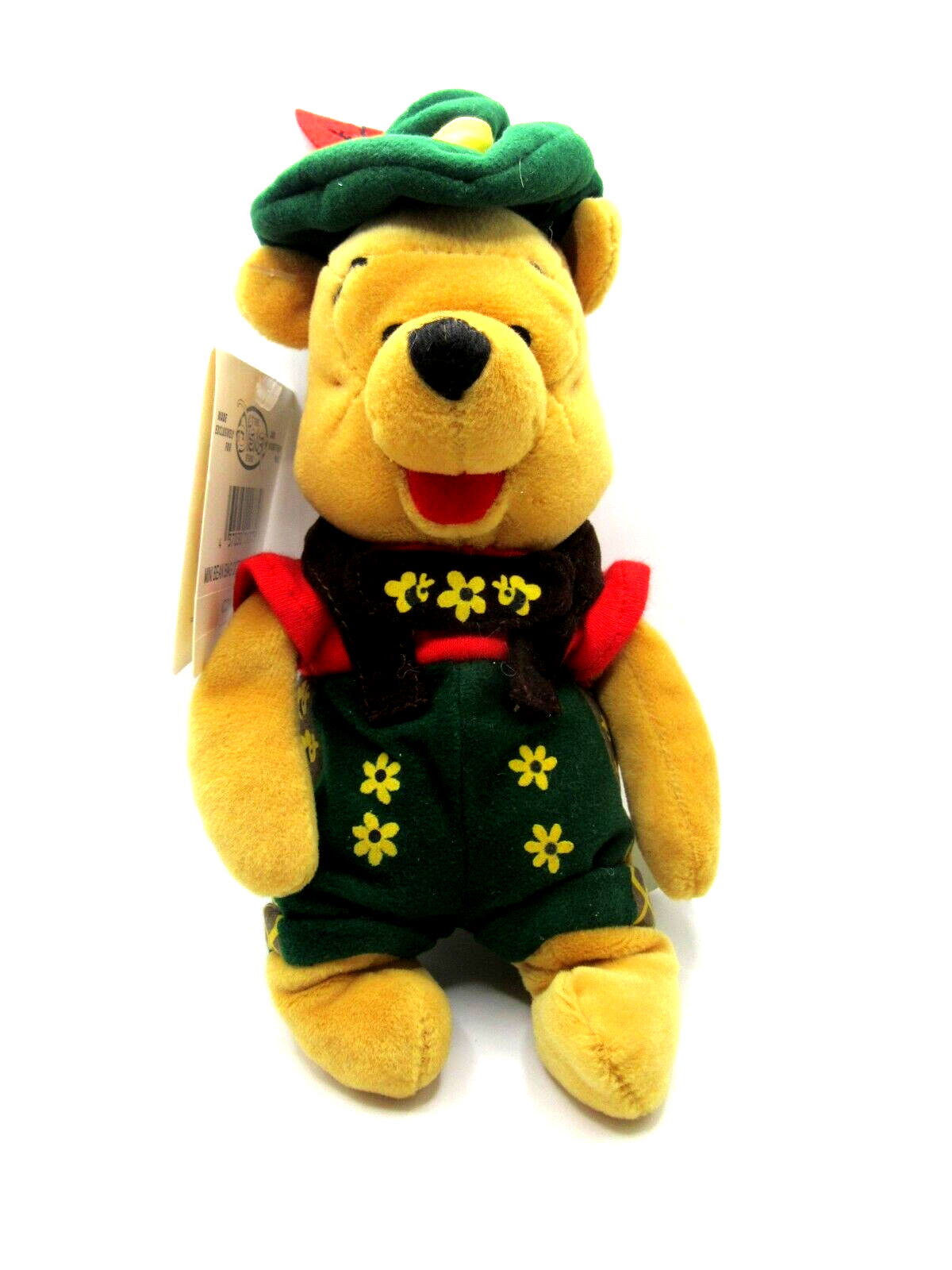 DISNEY STORE 8"" WINNIE THE POOH - OCTOBER FEST POOH - MINT CONDITION - WITH TAGS