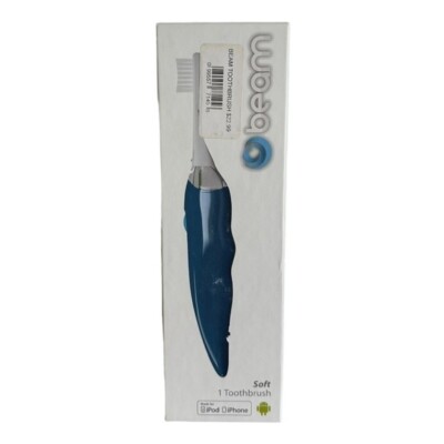 Beam Brush Bluetooth Smart Toothbrush Soft Bristles App Enabled Adult Dental NIB