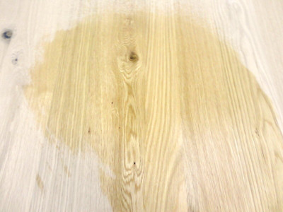 Oak White Rustic Plank Knotty wood veneer 24'' x 48'' on paper backer 1/40'' thick