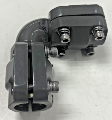 AIRPIPE 90º ELBOW DN25 1'' RIGID GREY 30203020005 AE21 WITH UNION CLAMPS