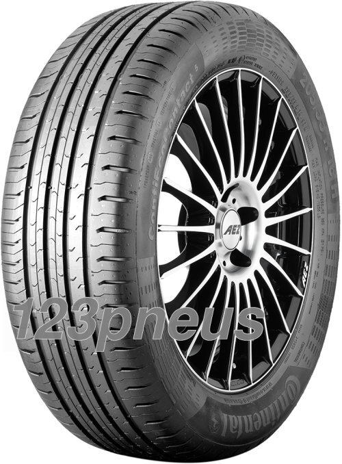 Pneu été Continental ContiEcoContact 5 205/60 R16, idéal pour les vacances d'été